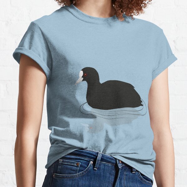Common coot vector Classic T-Shirt
