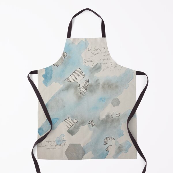 Item preview, Abstract Watercolor Ocean Multi-Media Painting designed and sold by StevenLeeDraws.