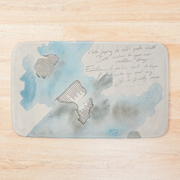 Item preview, Abstract Watercolor Ocean Multi-Media Painting designed and sold by StevenLeeDraws.