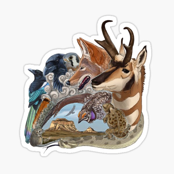 Prairie Life Sticker