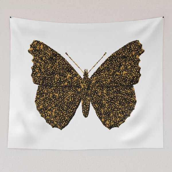 Item preview, Butterfly with yellow pattern designed and sold by Elonium.