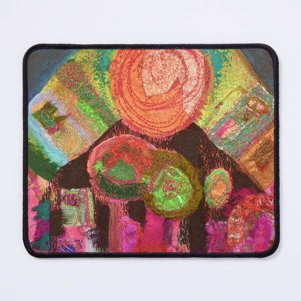 Aperçu de l'œuvre Variations contrastées en rose et vert créée et vendue par Claire Cooper-Walsh.