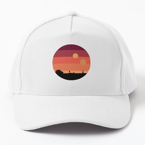 Vista previa del artículo con la obra «Atardecer en Tatooine», diseñado y vendido por TheNerdyMarket.