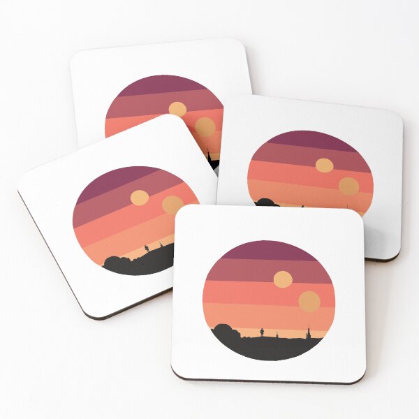 Item preview, Tatooine Sunset designed and sold by TheNerdyMarket.