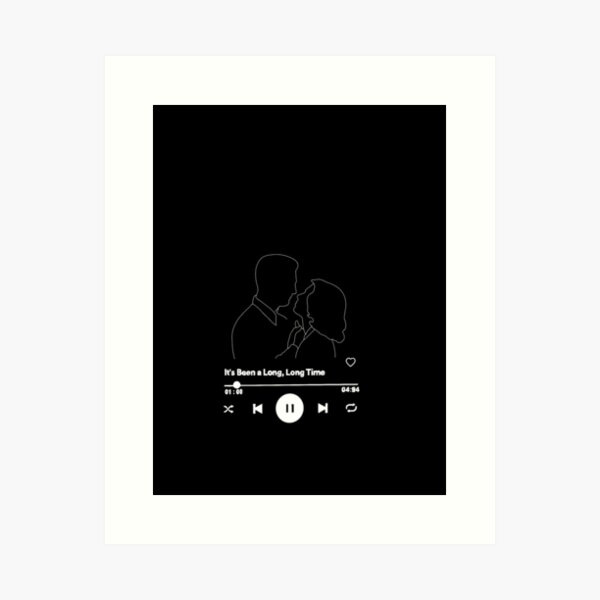 A Long, Long Time Art Print