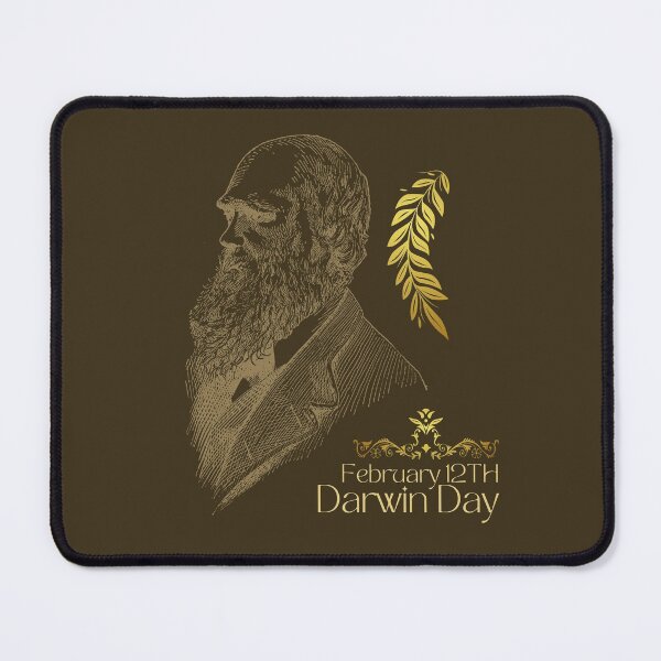 Item preview, Darwin Day February 12th Vintage Engraving Drawing Design designed and sold by EarthArtDesigns.