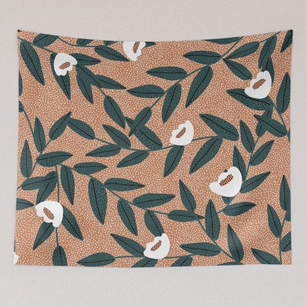 Item preview, Butterscotch Floral designed and sold by huntleigh.