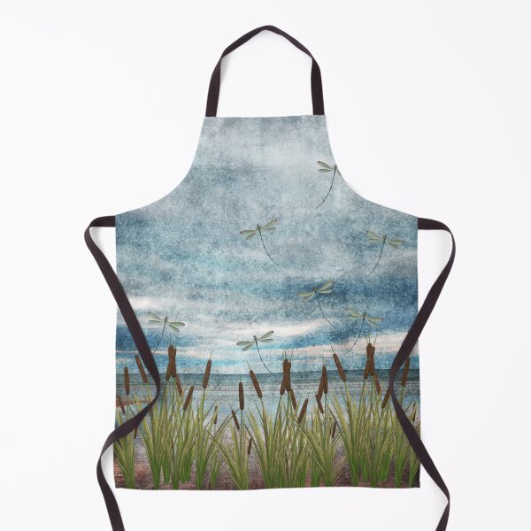 Item preview, DRAGONFLIES AND CATTAILS designed and sold by Tammera.