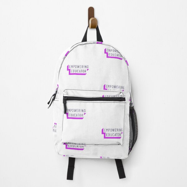 Item preview, Empowering Educator Pink Fuschia Purple Mininalist Teacher Museum Education designed and sold by InterpreTees.