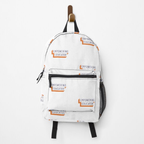 Item preview, Empowering Educator Orange White Mininalist Teacher Museum Education designed and sold by InterpreTees.