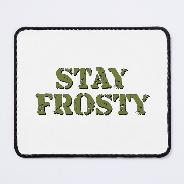 Item preview, Stay Frosty (green) designed and sold by ZenPhotoStudio.