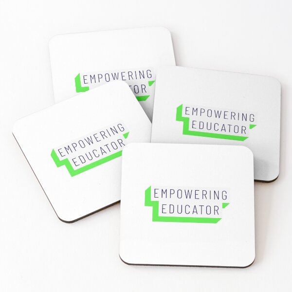 Item preview, Empowering Educator Lime Green Mininalist Teacher Museum Education designed and sold by InterpreTees.