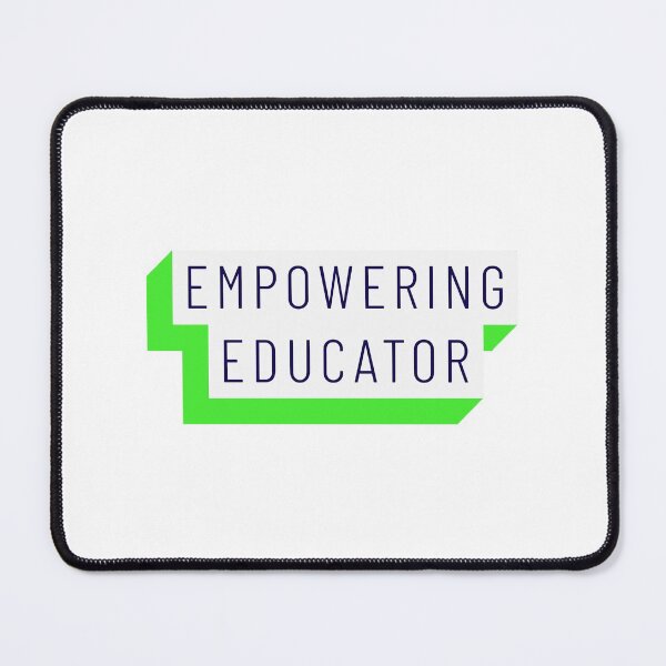 Item preview, Empowering Educator Lime Green Mininalist Teacher Museum Education designed and sold by InterpreTees.