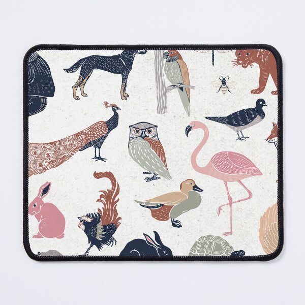 Item preview, Linocut Animal Print designed and sold by huntleigh.