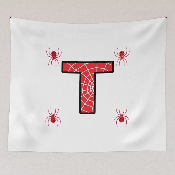 Item preview, Lettre T red designed and sold by ASboom.