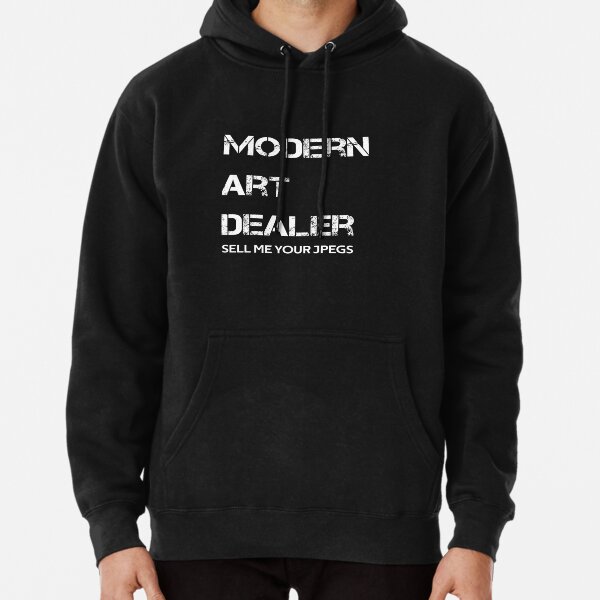 Art Dealer graphic hoodie