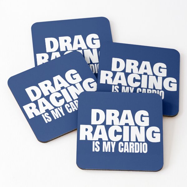 Item preview, Drag Racing Is My Cardio Drag Strip T Shirt Merch designed and sold by PRINTS2HOT.