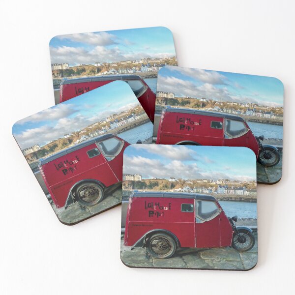 Item preview, Vintage Reliant Delivery Van at Portpatrick designed and sold by derekbeattie.