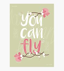 you can fly - jessica, fly Photographic Print