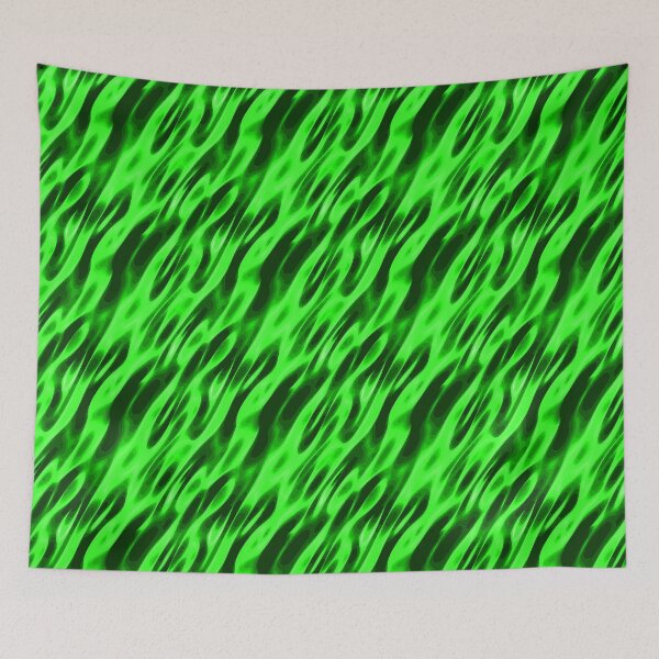 Item preview, Neon Green Flames designed and sold by RGpresdiffart.