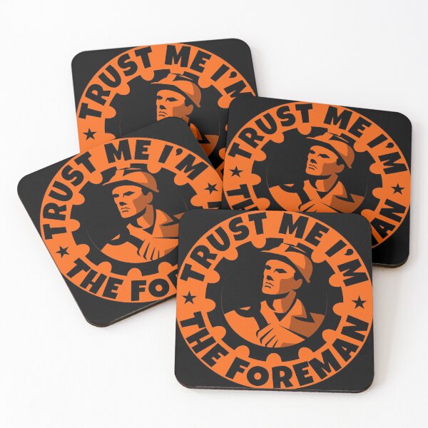 Item preview, Trust Me I'm A Foreman Helmet Decal Hard Hat Awesome Job Gift designed and sold by Shop signer.