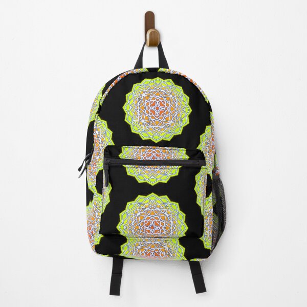 Item preview, Inverted Mandala - Orange designed and sold by AStitchOfWisdom.