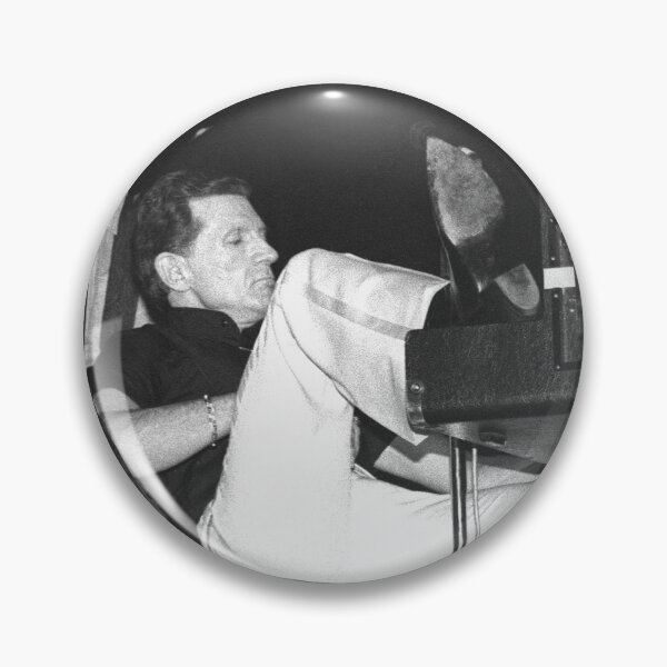 Item preview, Jerry Lee Lewis BW Photograph designed and sold by ConcertImages.