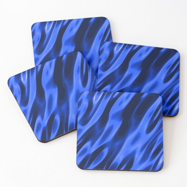 Item preview, Royal Blue Flame Pattern designed and sold by RGpresdiffart.