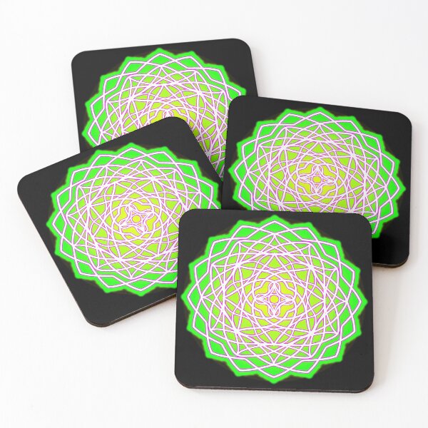 Item preview, Inverted Mandala - Yellow designed and sold by AStitchOfWisdom.