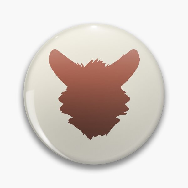 Item preview, Fursuit Head Silhouette (Dusty Red Fade) designed and sold by ThatMooGuy.