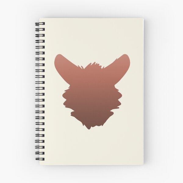 Item preview, Fursuit Head Silhouette (Dusty Red Fade) designed and sold by ThatMooGuy.