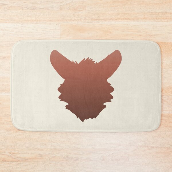 Item preview, Fursuit Head Silhouette (Dusty Red Fade) designed and sold by ThatMooGuy.