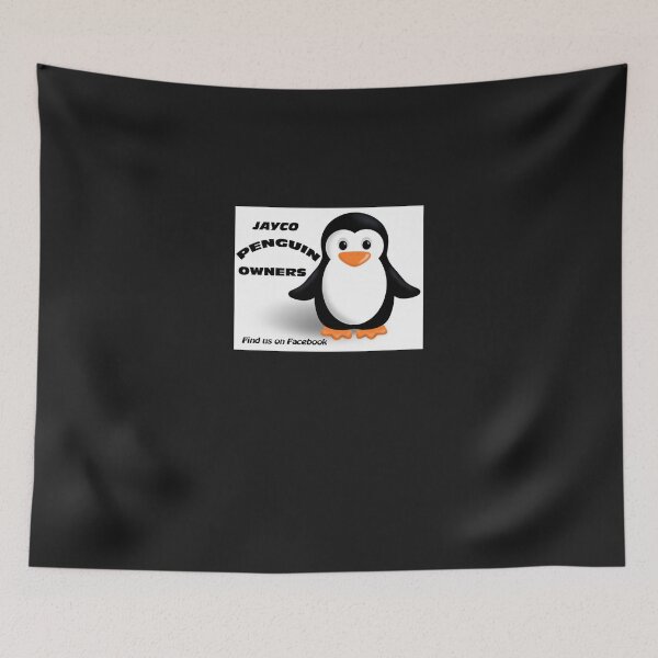 Item preview, Jayco Penguin Owners Sticker designed and sold by LisaGoll.