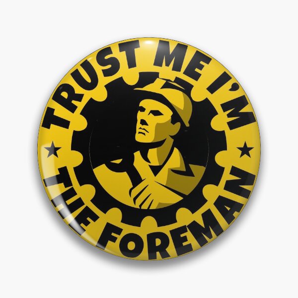 Item preview, Trust Me I'm A Foreman Helmet Decal Hard Hat Awesome Job Gift designed and sold by Shop signer.