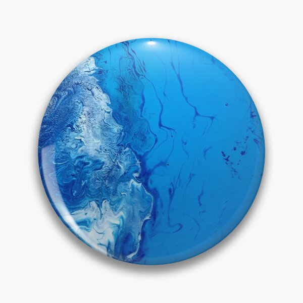 Item preview, Aerial view ocean waves acrylic painting designed and sold by LukjanovArt.