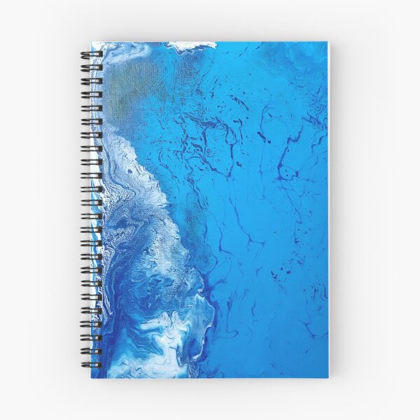 Item preview, Aerial view ocean waves acrylic painting designed and sold by LukjanovArt.
