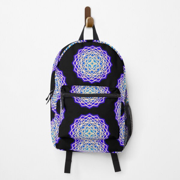Item preview, Inverted Mandala - Blue designed and sold by AStitchOfWisdom.