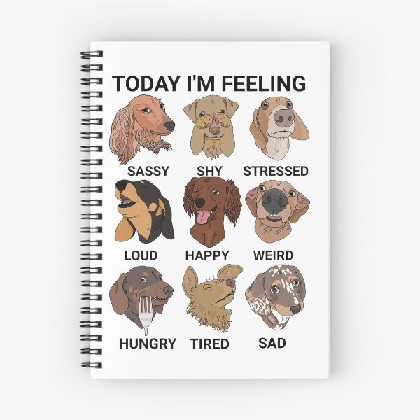 Item preview, Today I'm Feeling... Dachshund designed and sold by MasonsTinyPets.