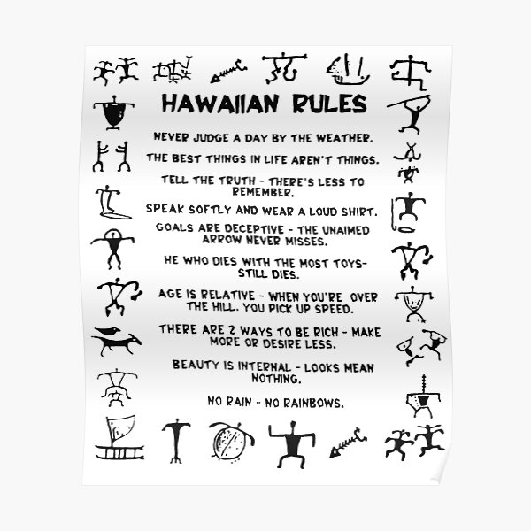 hawaiian-rules-poster-for-sale-by-mammajamma-redbubble