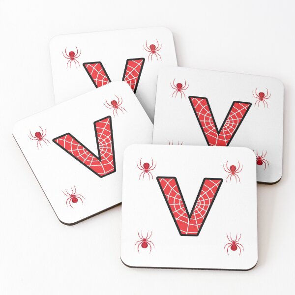 Item preview, Lettre V red designed and sold by ASboom.