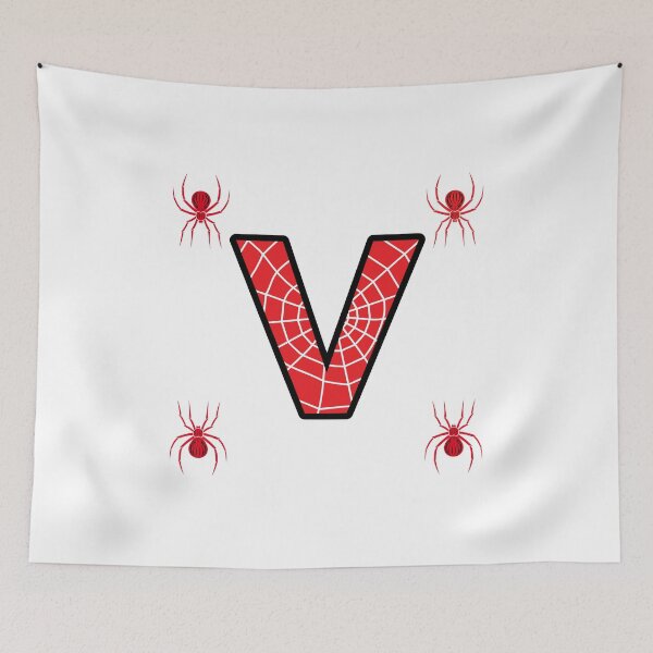 Item preview, Lettre V red designed and sold by ASboom.