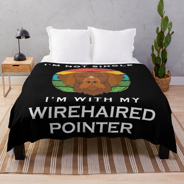 Item preview, Funny I’m With My Wirehaired Pointer Pet Dog Lover print designed and sold by jakehughes2015.