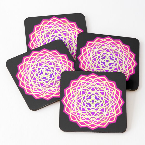 Item preview, Inverted Mandala - Violet designed and sold by AStitchOfWisdom.