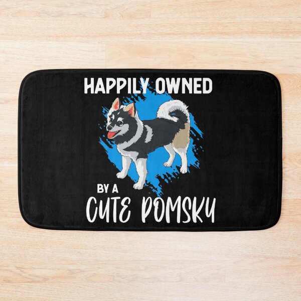 Item preview, Funny Owned By A Cute Pomsky Pet Dog Owners graphic designed and sold by jakehughes2015.