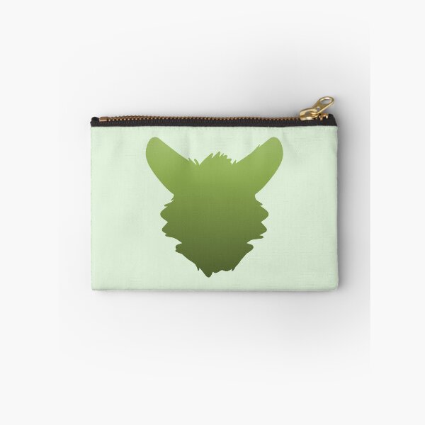 Item preview, Fursuit Head Silhouette (Lime Green Fade) designed and sold by ThatMooGuy.