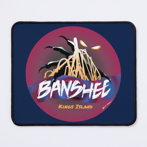 Item preview, Kings Island Banshee Design designed and sold by BrakeRoom.