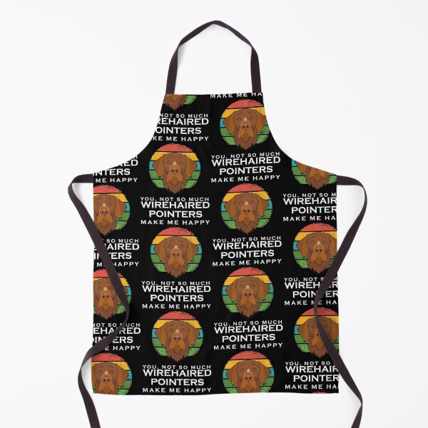 Item preview, Funny German Wirehaired Pointer Makes Me Happy Dog Lover graphic designed and sold by jakehughes2015.
