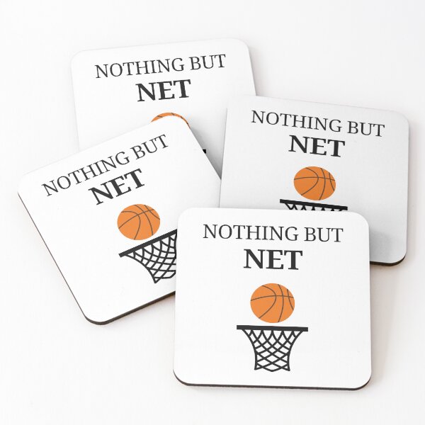 Item preview, Nothing But Net - Basketball designed and sold by NotablyDesigned.
