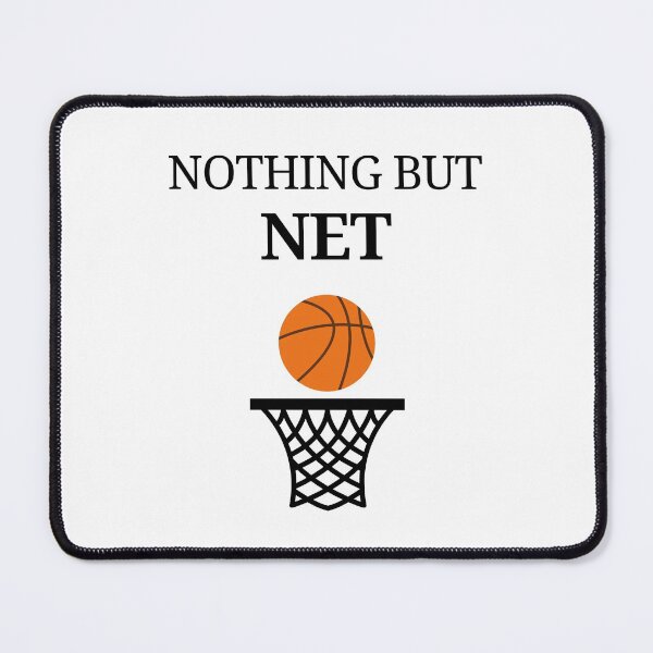 Item preview, Nothing But Net - Basketball designed and sold by NotablyDesigned.