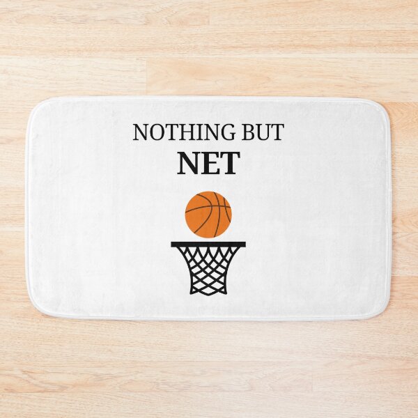 Item preview, Nothing But Net - Basketball designed and sold by NotablyDesigned.
